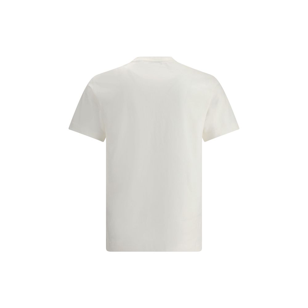 Burberry T-shirt en coton blanc Coupe fluide raffinée