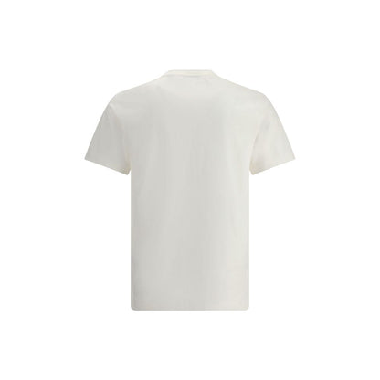 Burberry T-shirt en coton blanc Coupe fluide raffinée