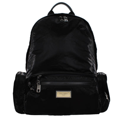Mochila Dolce & Gabbana de nailon negro