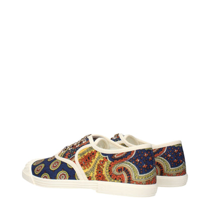 Zapatillas Bajas Valentino Garavani de Tejido Multicolor