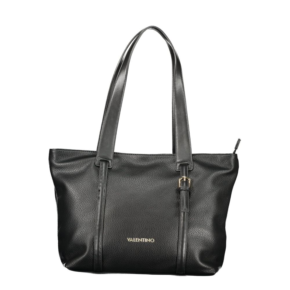Sac pour femme en polyuréthane noir Mario Valentino pour un accessoire sophistiqué