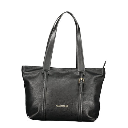 Sac pour femme en polyuréthane noir Mario Valentino pour un accessoire sophistiqué