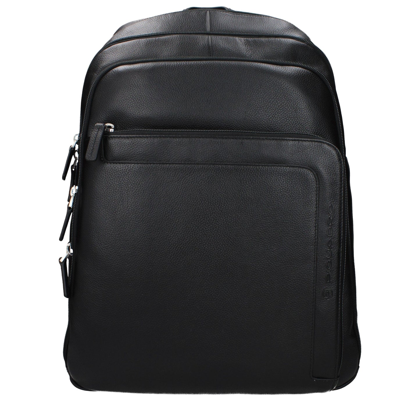 Sac à dos en cuir noir Piquadro
