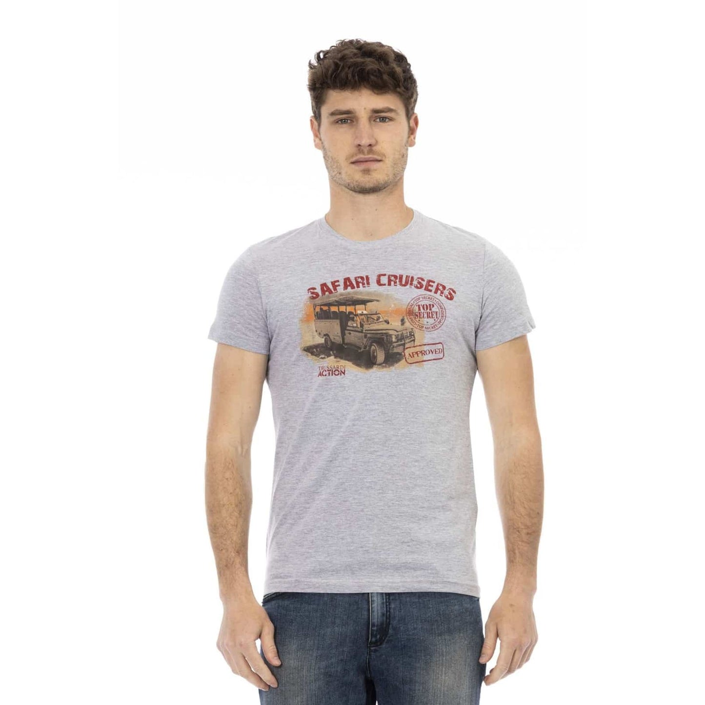 Trussardi Action Men's T-shirt 90% cotton