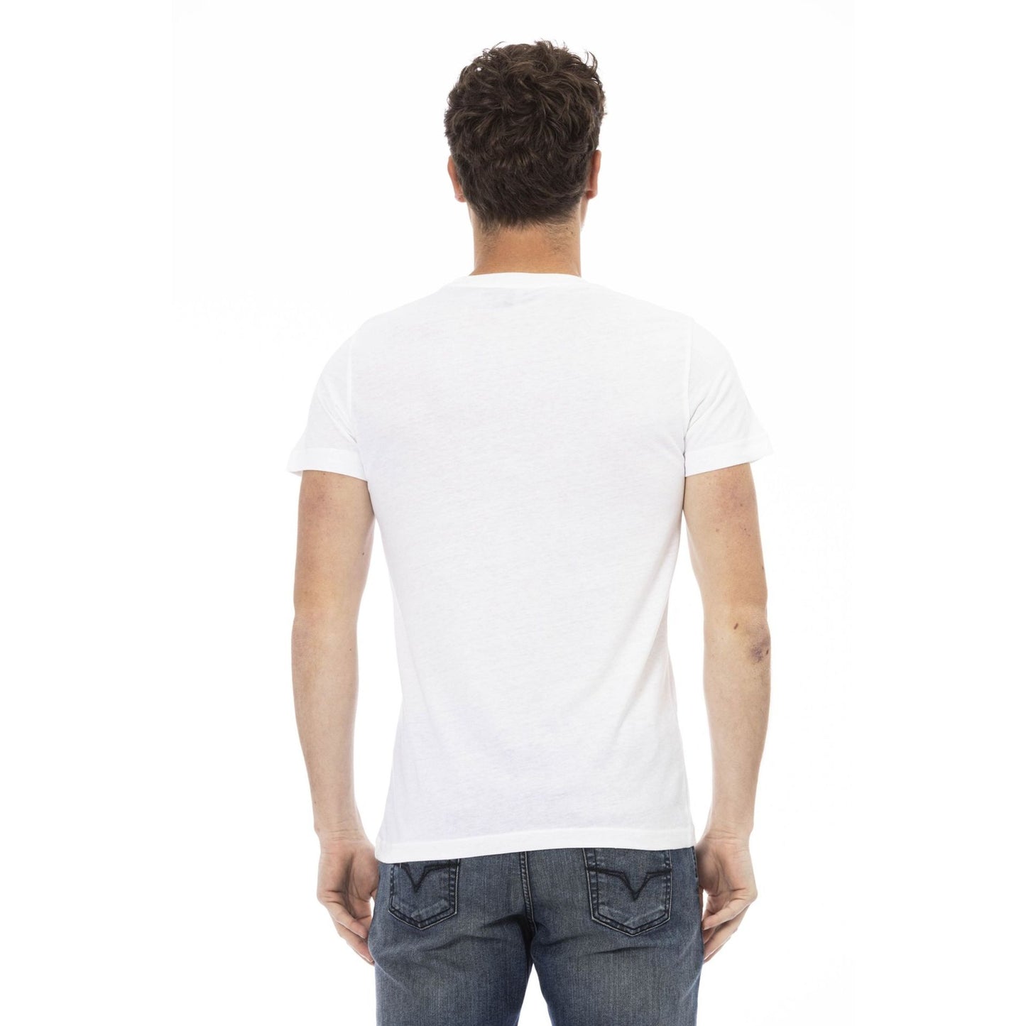 Trussardi Action Men's T-Shirt 90% Cotton