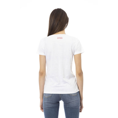 Women's Trussardi Action T-shirt 90% cotton