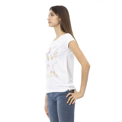 Women's Trussardi Action T-shirt 90% cotton