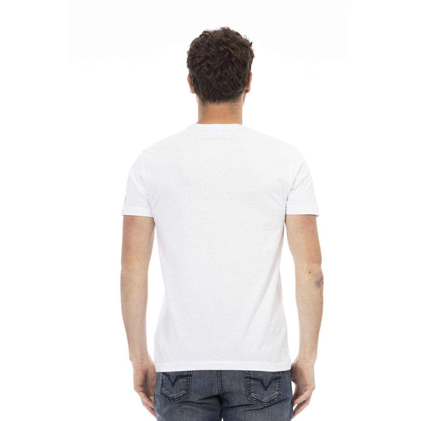 Camiseta de hombre Trussardi Action, 90% algodón