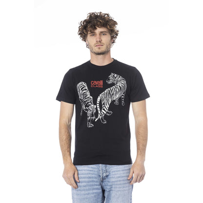 Men's Cavalli Class 100% cotton T-shirt