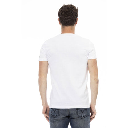 Trussardi Action Men's T-Shirt 90% Cotton